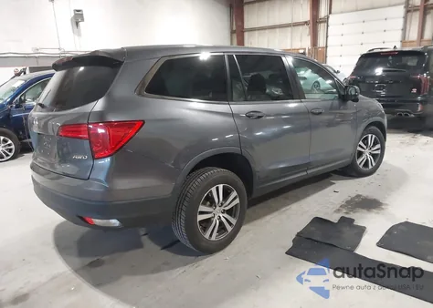 2017 Honda Pilot Ex-L from USA, damaged, VIN 5FNYF6H57HB026502